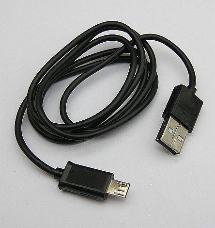 

Кабель Usb - micro Usb 2.0 длиной 1 м, Черный