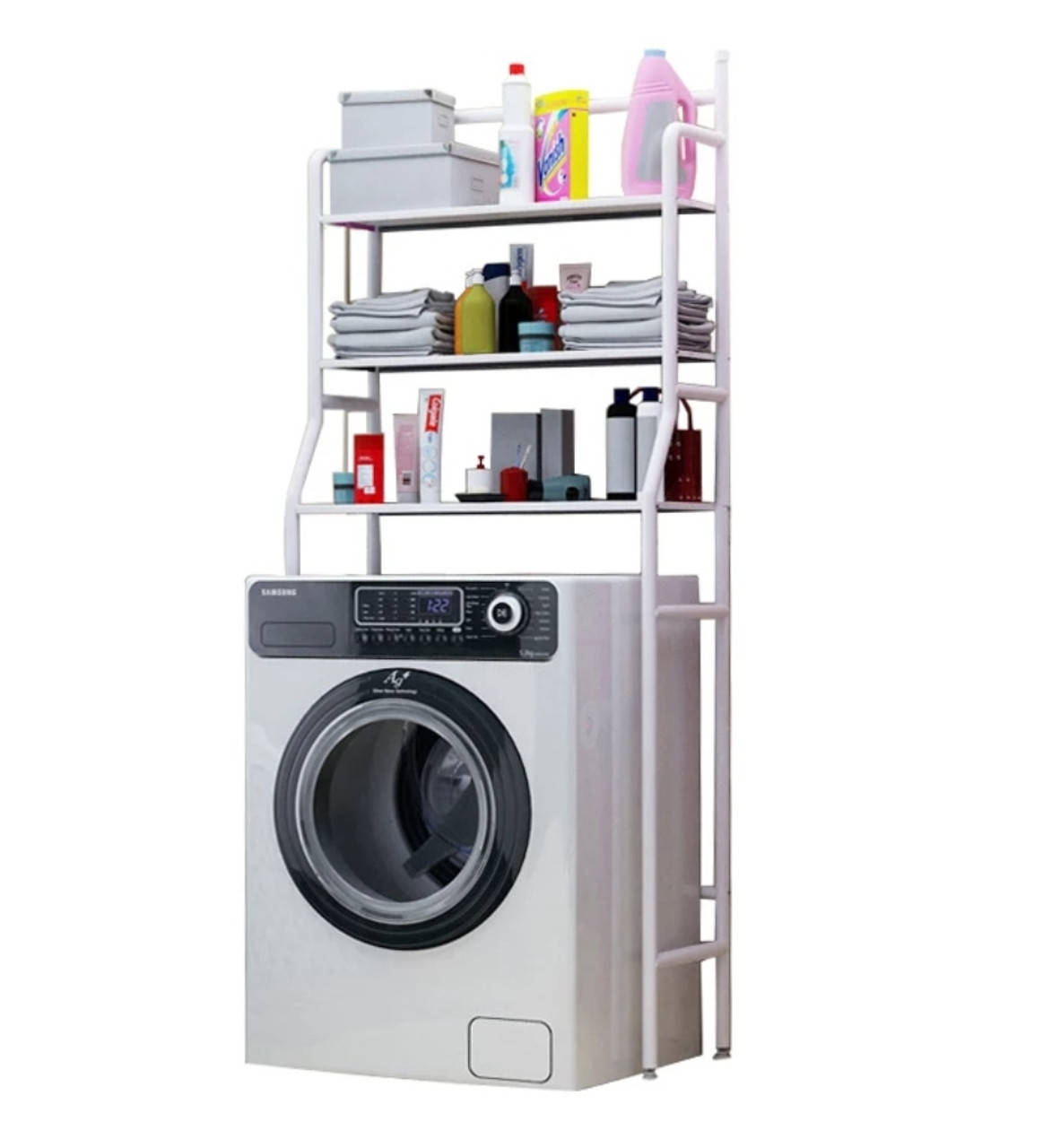 

Полка-стеллаж в ванную над стиральной машиной Laundry Rack