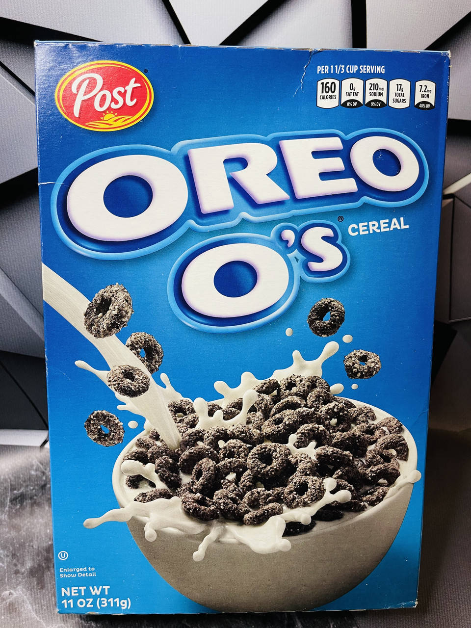 

Сухий сніданок хрумкі кільця Oreo O's Cereal
