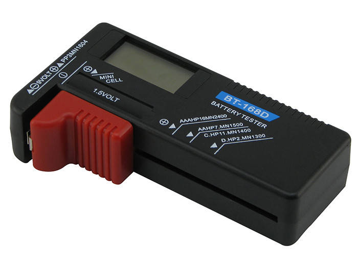 

Универсальный тестер батареек BT-168D