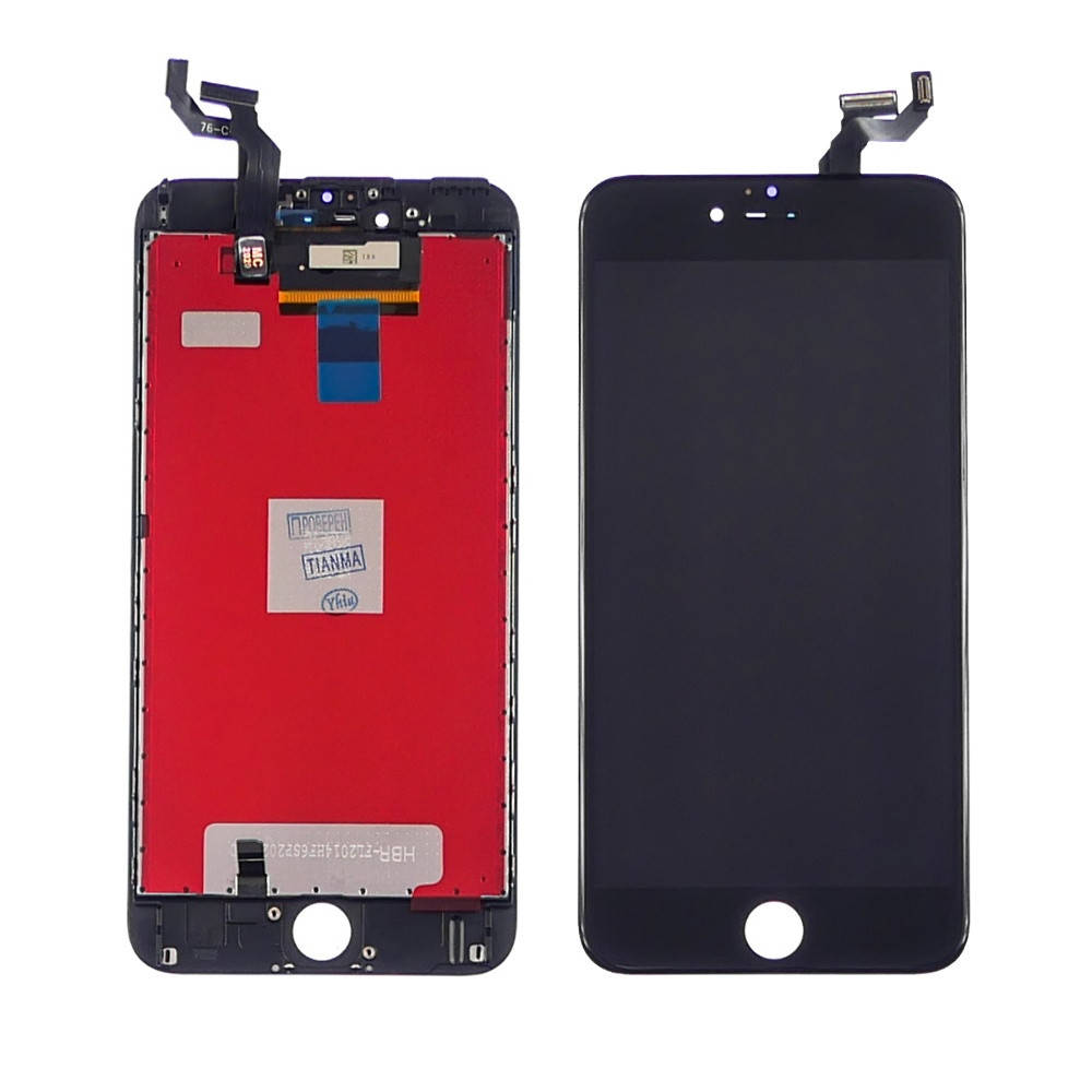 

Дисплей (lcd экран) для Apple iPhone 6s Plus с чёрным тачскрином Tianma, Черный