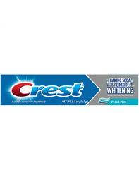 

Зубная паста Crest Baking Soda & Peroxide Whitening Fresh Mint 161 грамм