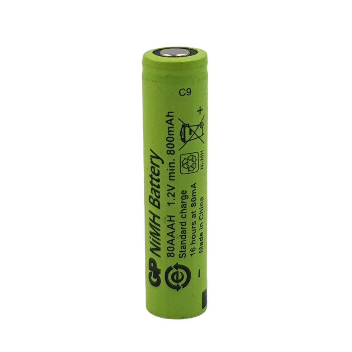 

Акк. пром. GP 80AAAH-B пром.800 mAh AA
