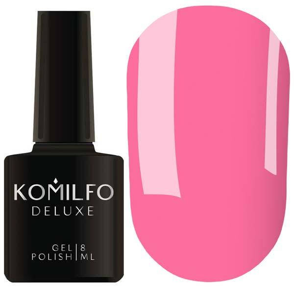 

Гель-лак Komilfo Deluxe Series D021 (ярко-розовый, эмаль), 8 мл