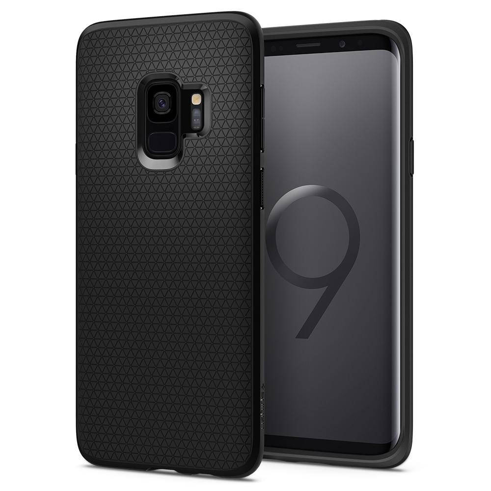 

Чехол Spigen для Samsung Galaxy S9 Liquid Air, Black (592CS22833)