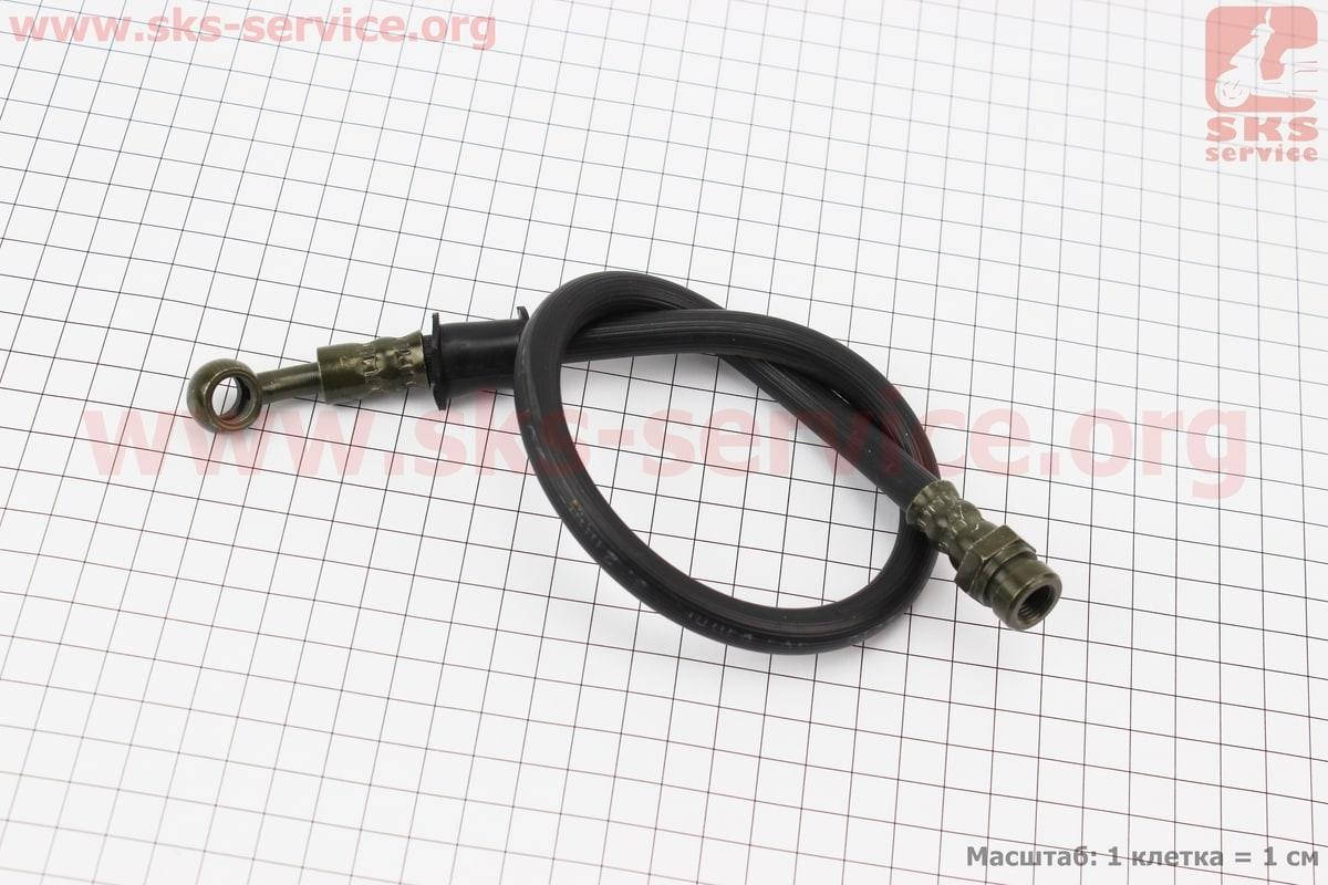 

Шланг тормозной задний с резьбовым наконечником 50см (под болт-штуцер 10мм)