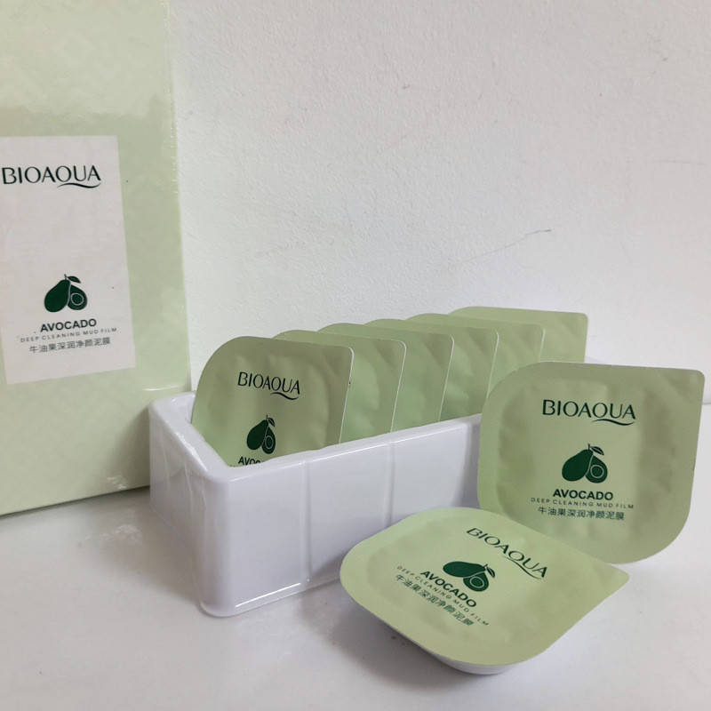 

Маска для лица очищающая грязевая Bioaqua Avocado 7,5 мл BQY23177