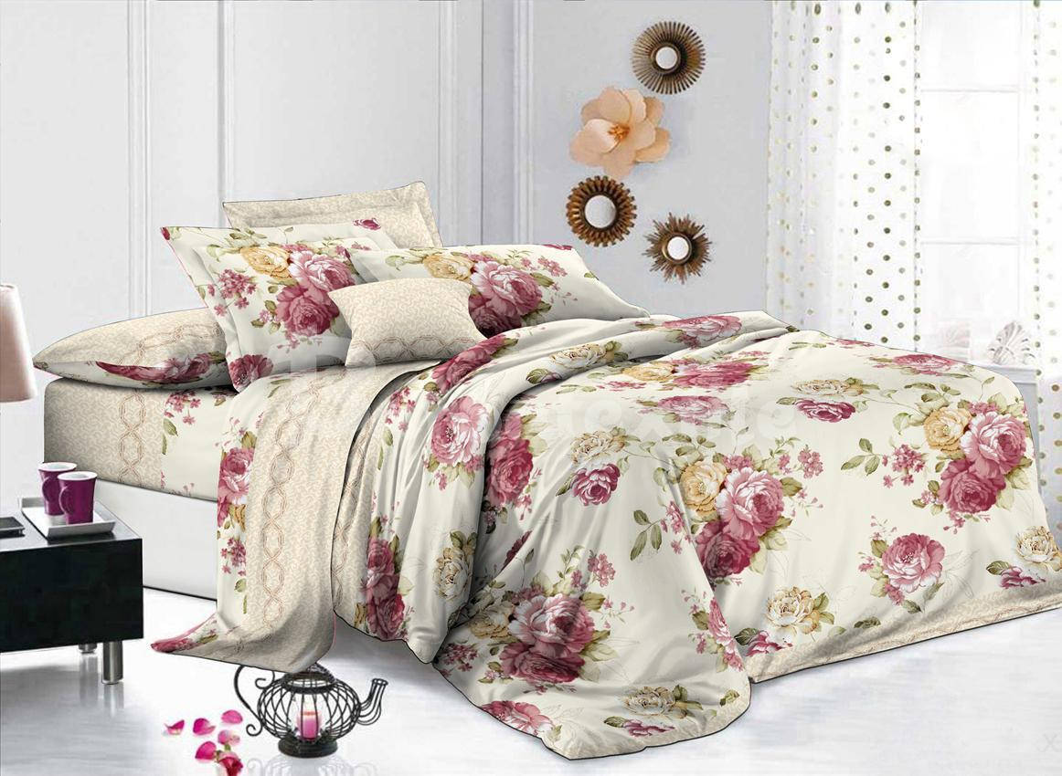 

Россыпь букетов - Бязь 3D - Семейный комплект