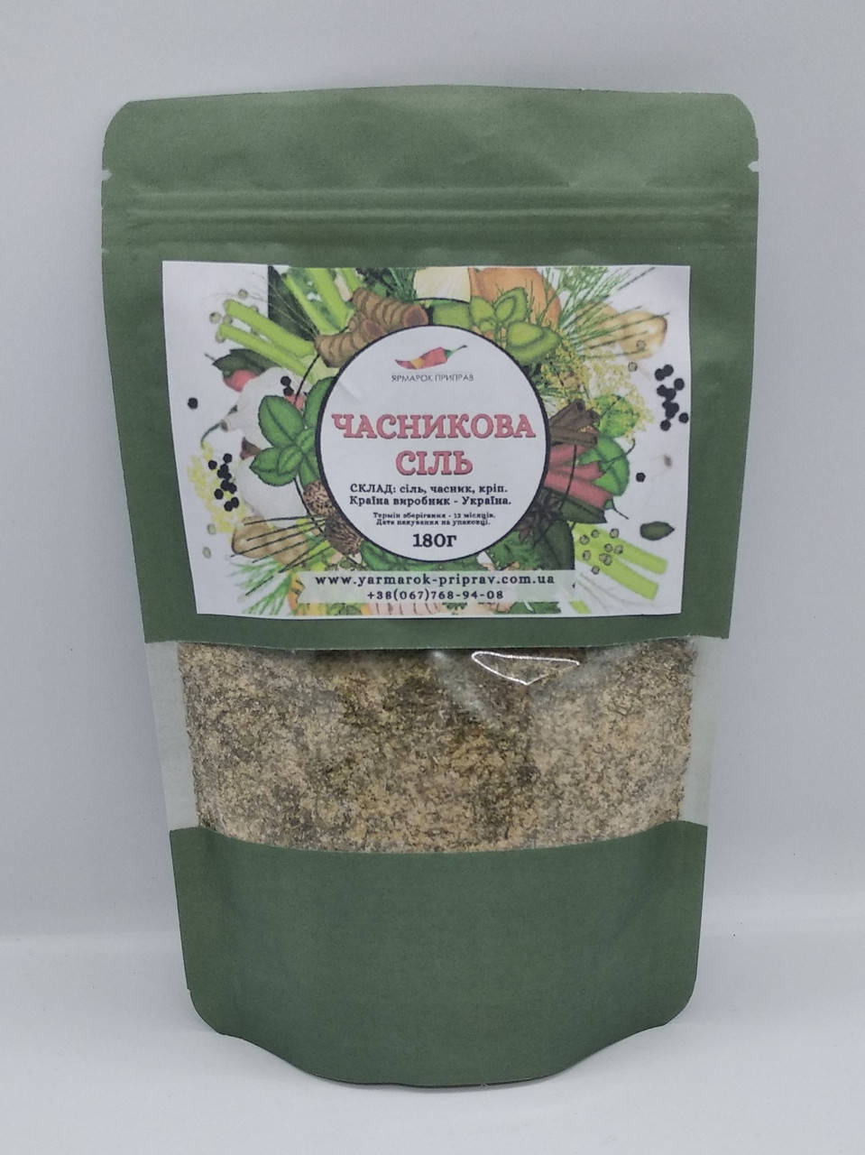 

Чесночная соль, 180г
