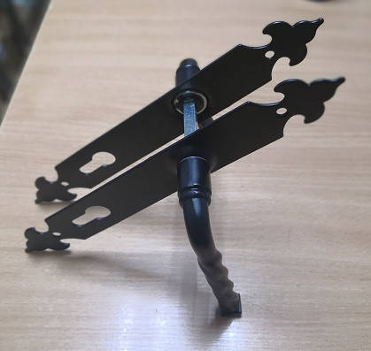 

Ручка Imperial EX101 Black 85 мм под ковку черная, Черный