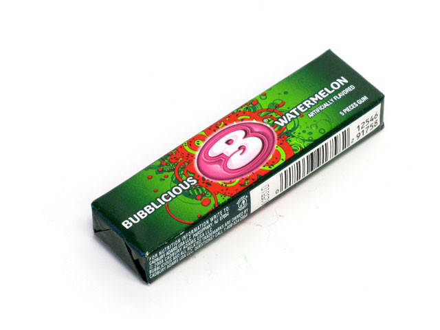 

Жевательная резинка Watermelon Bubblicious, 48 г