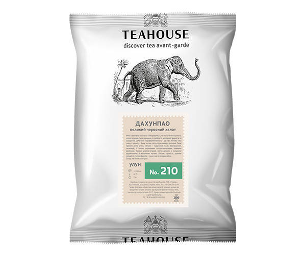 

Чай улун Teahouse №202 Да Хун Пао Большой красный халат 250 г