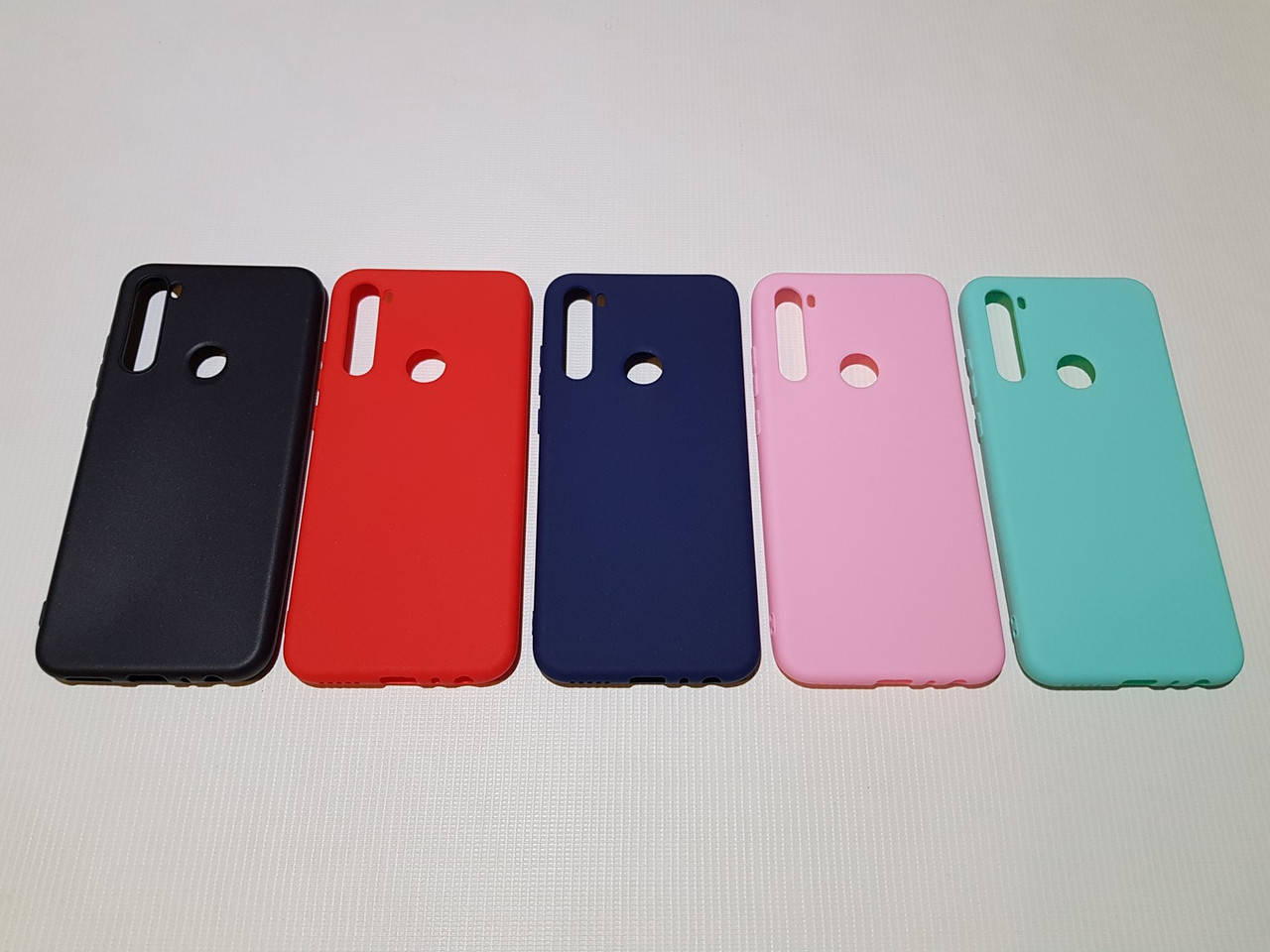 

Цветной TPU чехол для Xiaomi Redmi Note 8T, Разные цвета