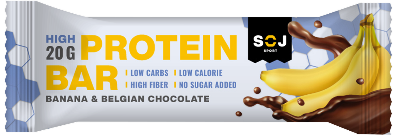 

Протеиновый батончик SOJ PROTEIN BAR Банан в Бельгийском Шоколаде (50 грамм)