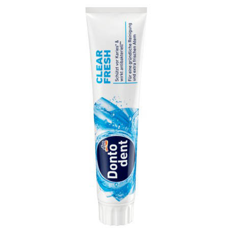 

Dontodent Zahnpasta clear fresh Зубная паста освежающая 125 мл