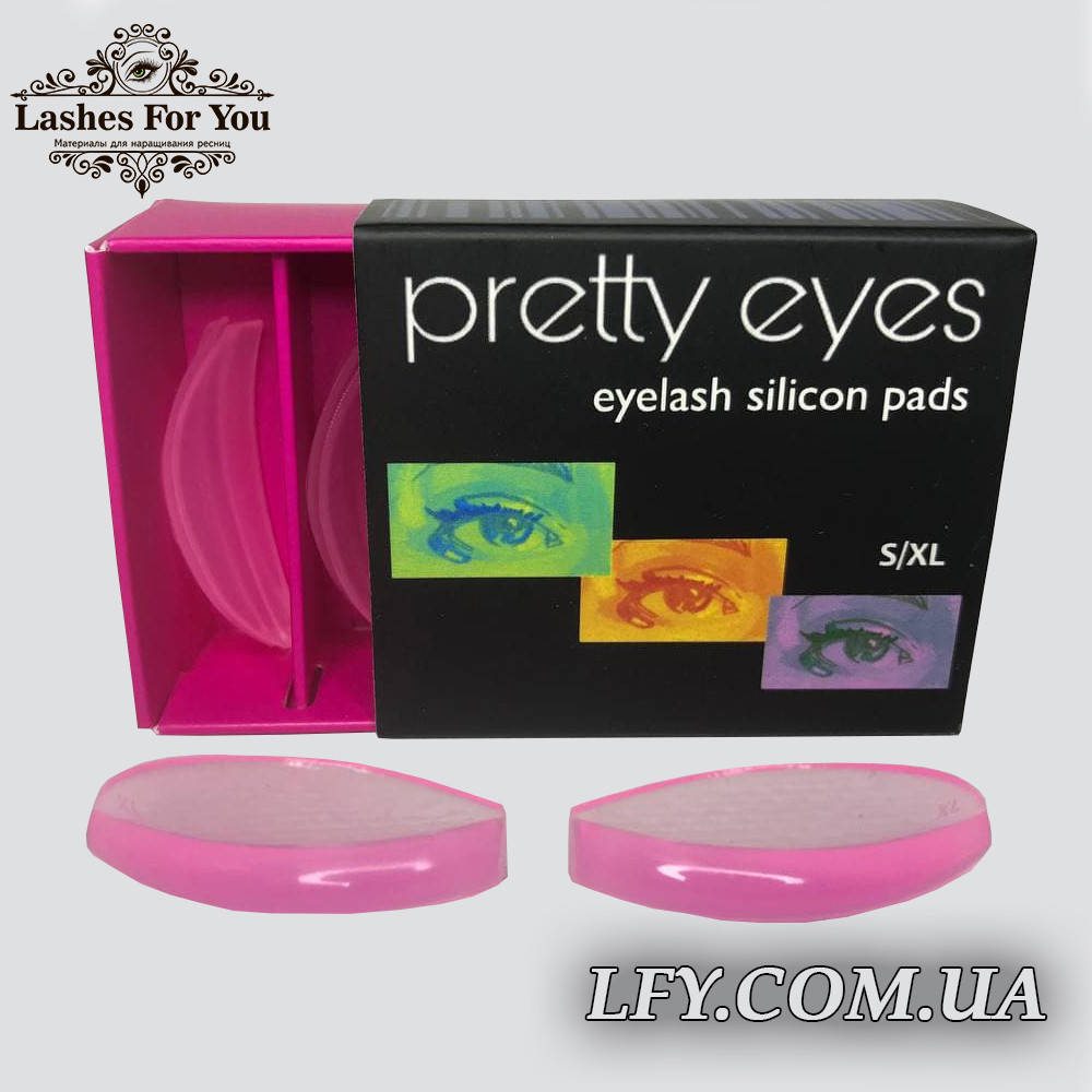 

Валики Pretty eyes розовые, набор S1/XL1 4пары
