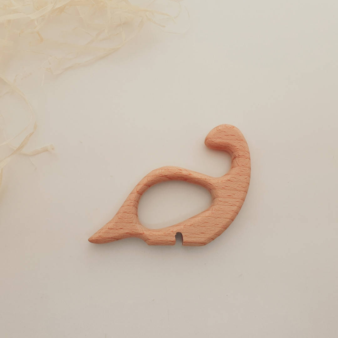 

Грызунок-прорезыватель "Дино" бук