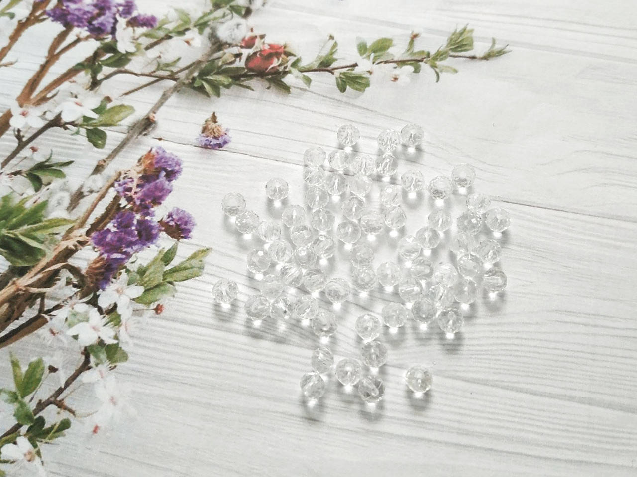 

Бусины рондель 0,6 см 100 шт