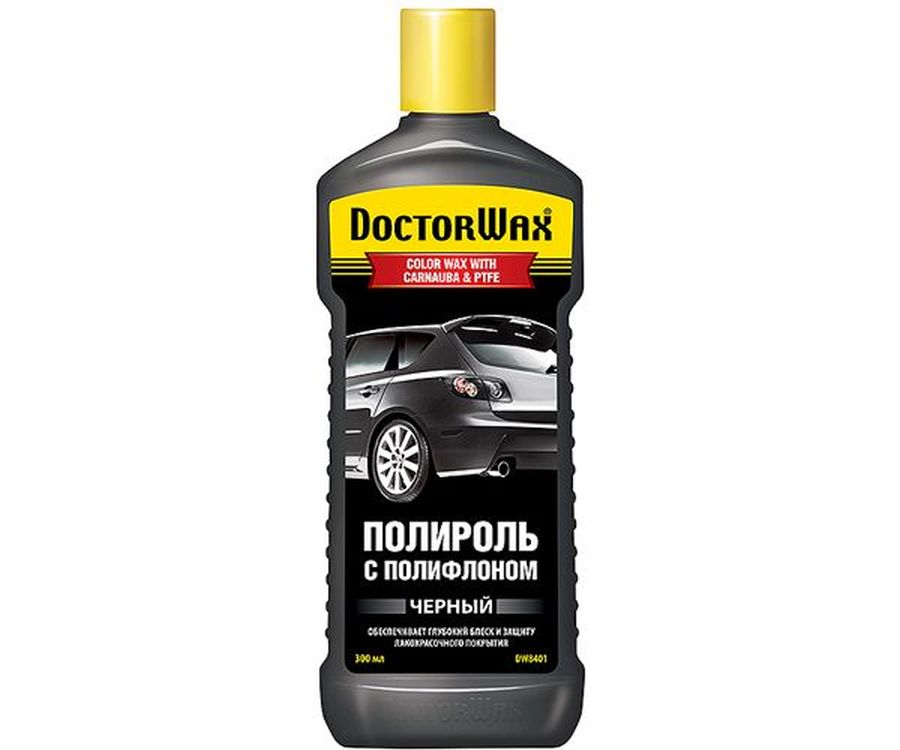

Полироль с воском и PTFE черный Doctor Wax With Carnauba Wax & PTFE 300мл 151495