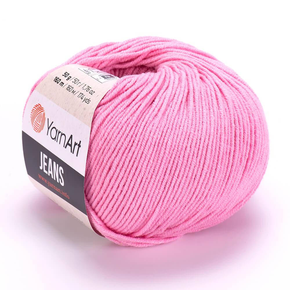 

36 Пряжа YarnArt Jeans розовый