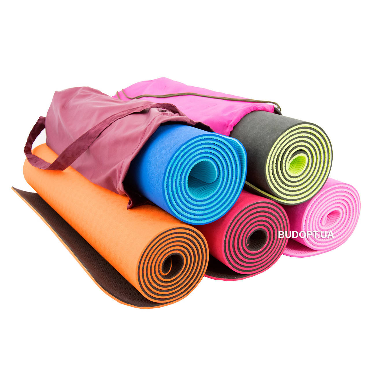 

Коврик для йоги и фитнеса TPE (йога мат, каремат спортивный) OSPORT Yoga ECO Pro 8мм (FI-0112)