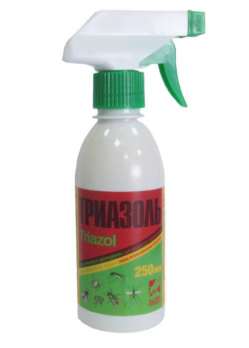 

Спрей Триазоль 250мл - от мух, комаров и других летающих и нелетающих насекомых