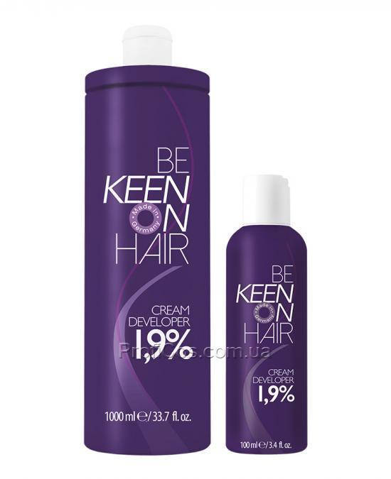 

Крем-окислитель для волос 1,9% KEEN Cream Developer, 100 мл