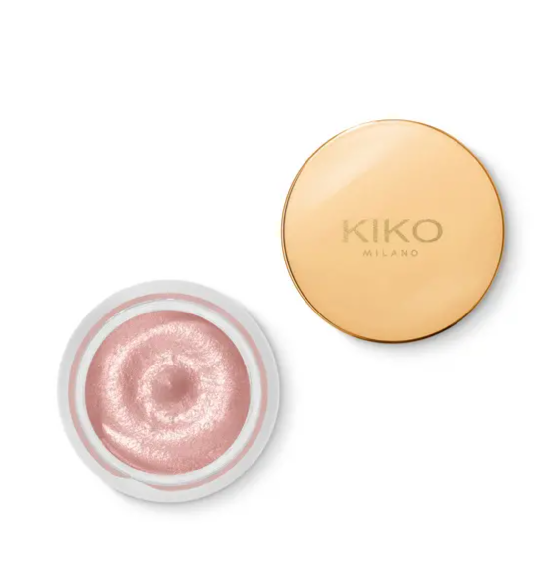 

Кремовые тени Lost In Amalfi Metal Chrome Eyeshadow Kiko (02 Dewy Rose)