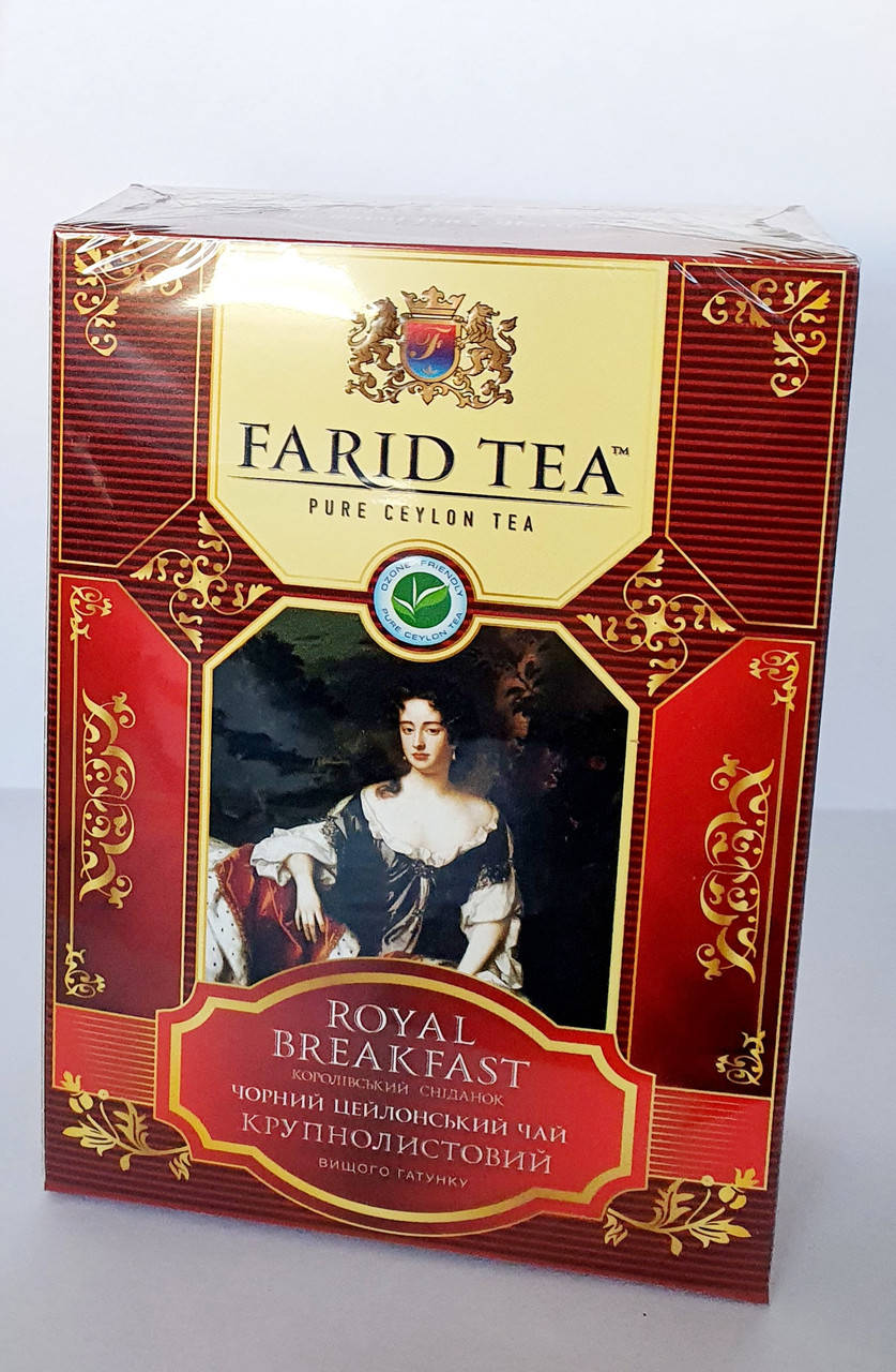 

Чай черный листовой Farid Tea Королевский Завтрак 100 гр.
