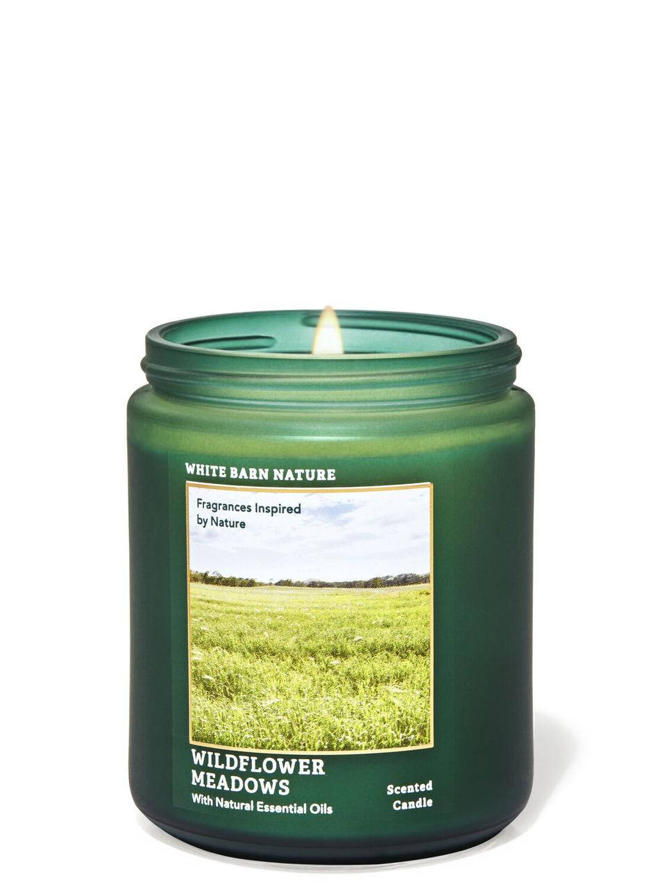 

Ароматическая свеча Bath and Body Works Wildflower meadows, Зелёный