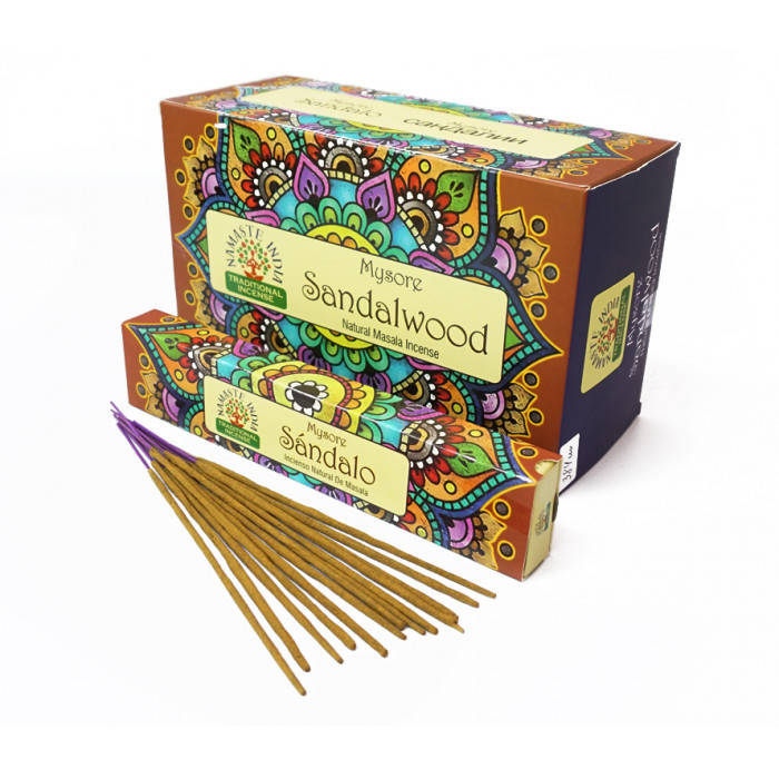 

Аромапалочки Сандал NAMASTE INDIA Sandal 15 грамм
