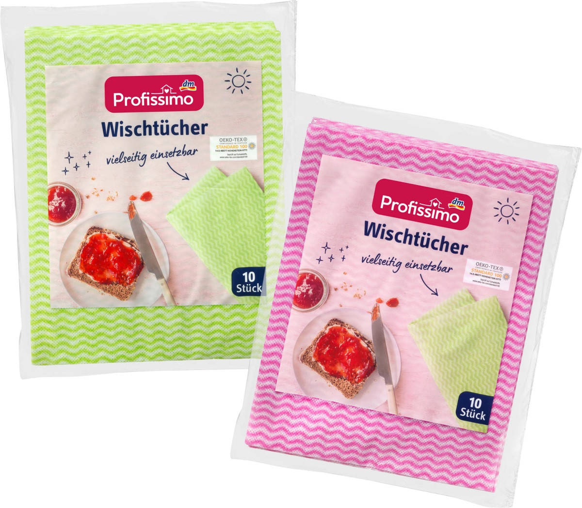 

Profissimo Wischtücher салфетки для уборки 10 шт.