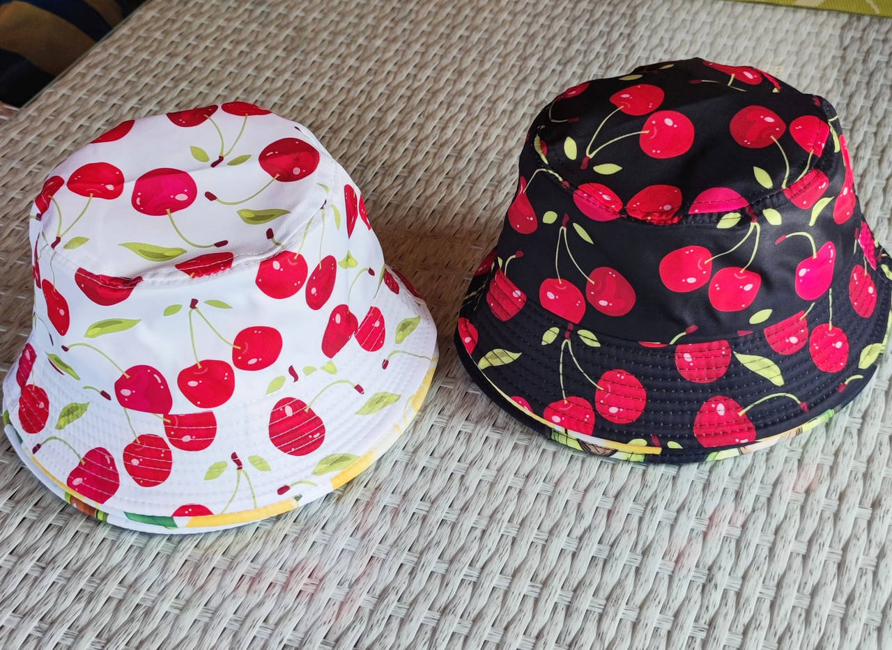 

Панама Вишня хлопок