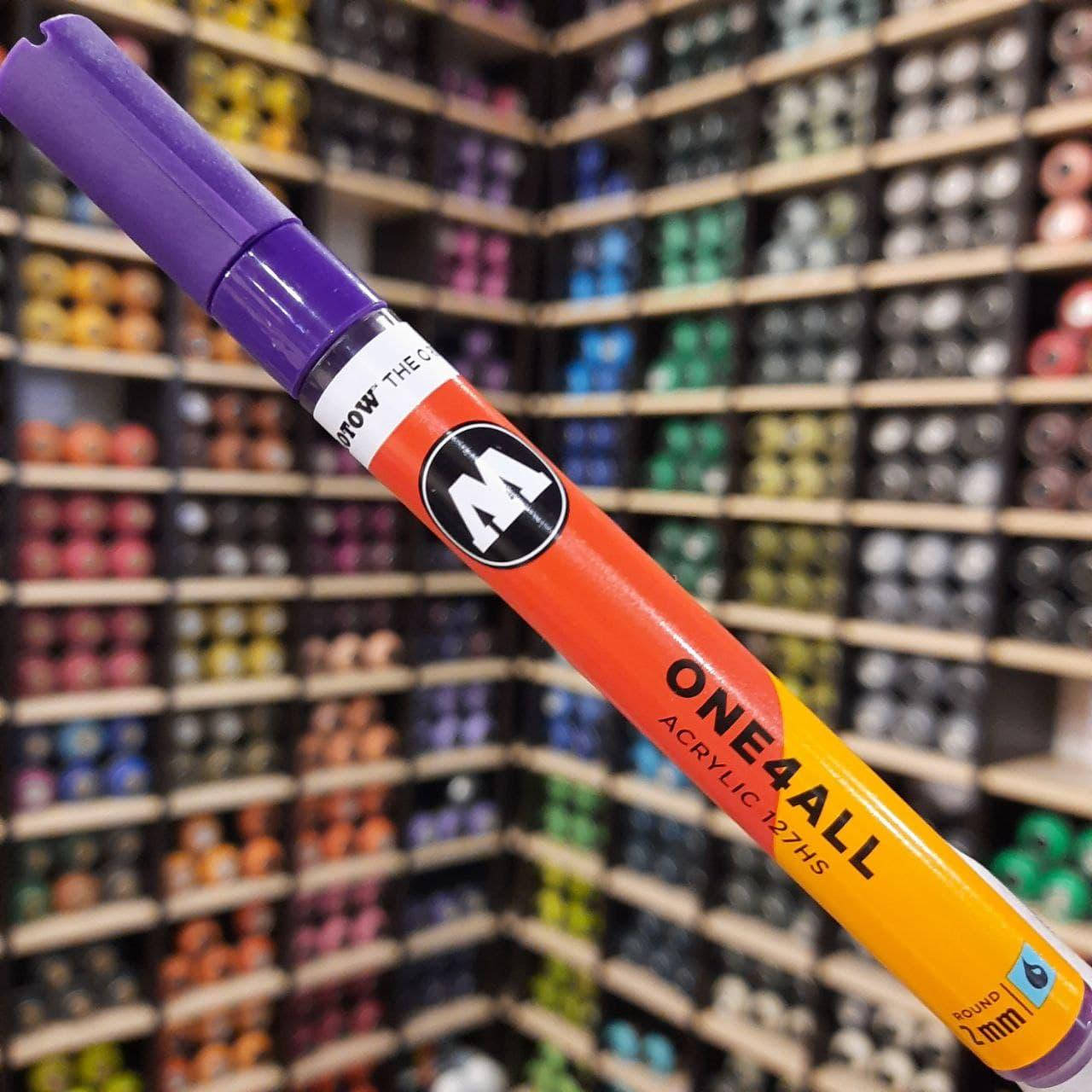 

Акриловый маркер Molotow ONE4ALL 127HS Currant (Смородина) 2мм, Сиреневый