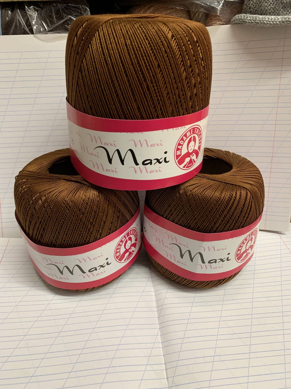 

Турецкая Пряжа Madame Tricote Maxi