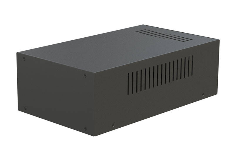 

Корпус металевий MB-18 (Ш180 Г310 В100) чорний, RAL9005(Black textured)