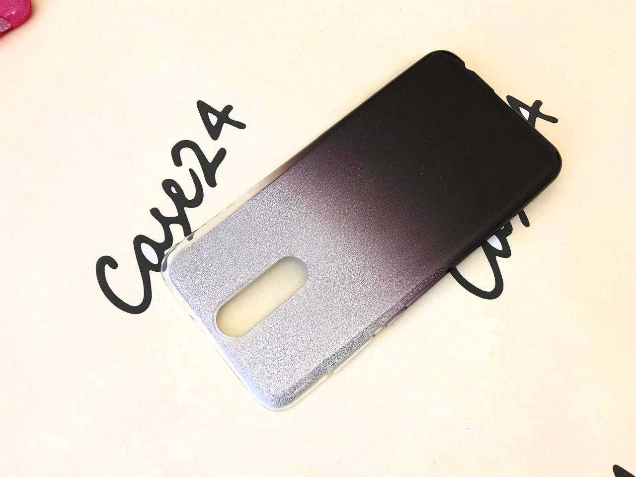 

TPU чехол Gradient для Huawei Mate 10 Lite (5 цветов) черный