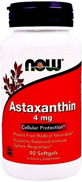 

Now Foods, астаксантин, 4 мг, 90 капсул