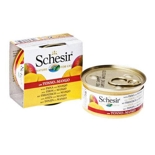 

Schesir консервы для кошек, тунец с манго 85 г