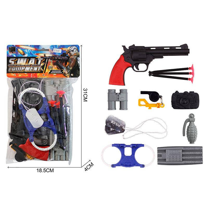 

Полицейский набор в п/э 31*18,5*4см /240-2/ (2019-87)