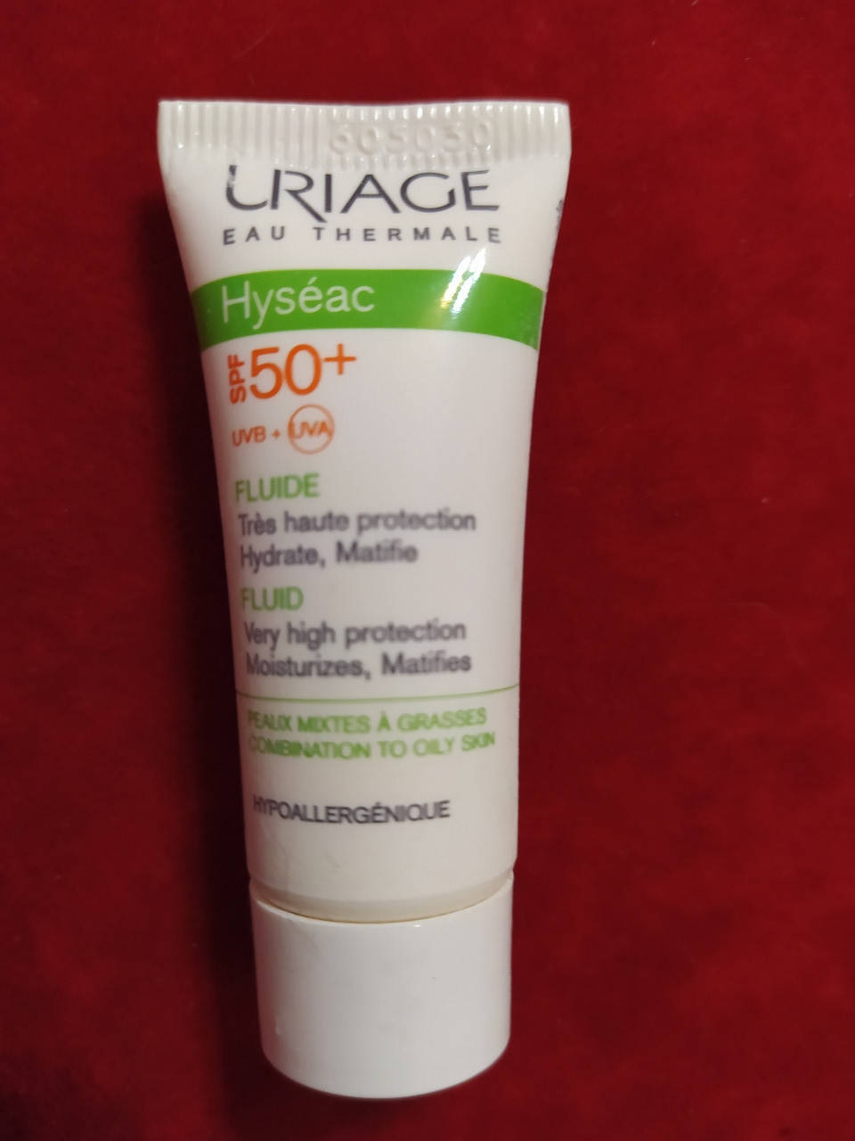

Солнцезащитный флюид Урьяж Исеак Uriage Hyseac Fluid SPF 50+