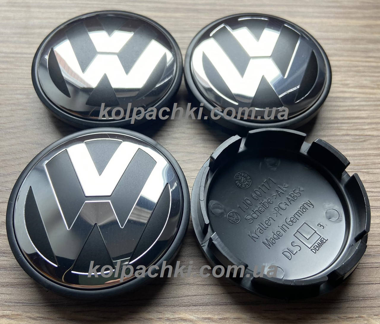 

Колпачки для дисков Volkswagen 1J0601171 56мм 52мм VW