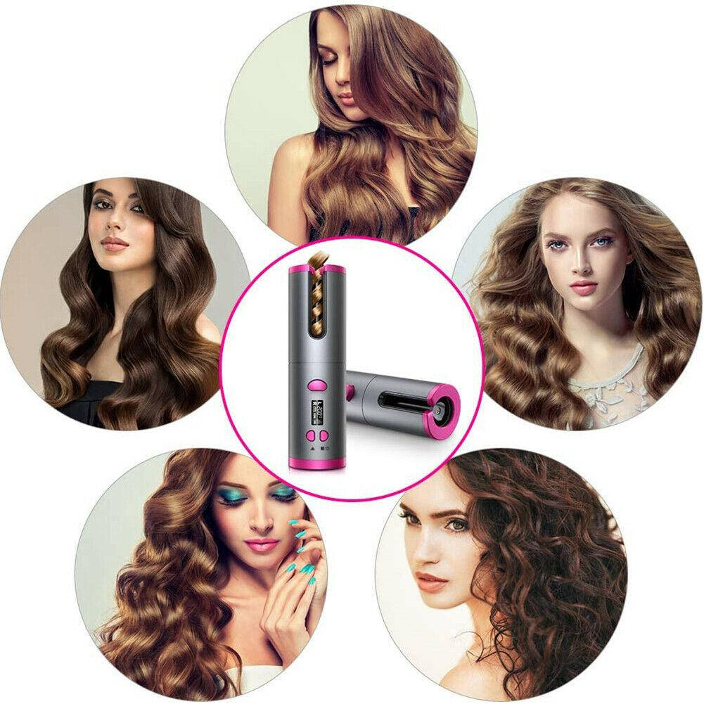 

Беспроводной стайлер для завивки волос Ramindong Hair curler RD-060. Авто-бигуди.