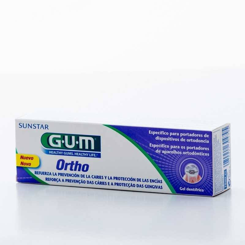 

Зубная паста-гель для брекетов Gum ORTHO 75мл Швейцария