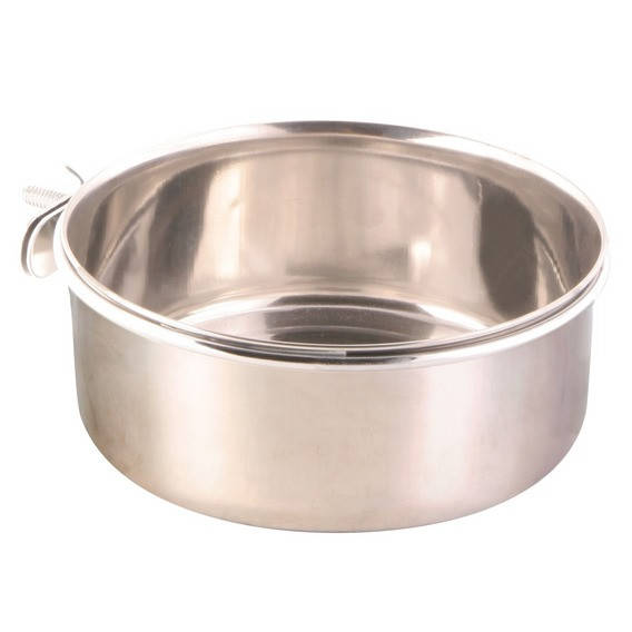 

Trixie Stainless Steel Bowl кормушка для птиц стальная 300мл (5497)