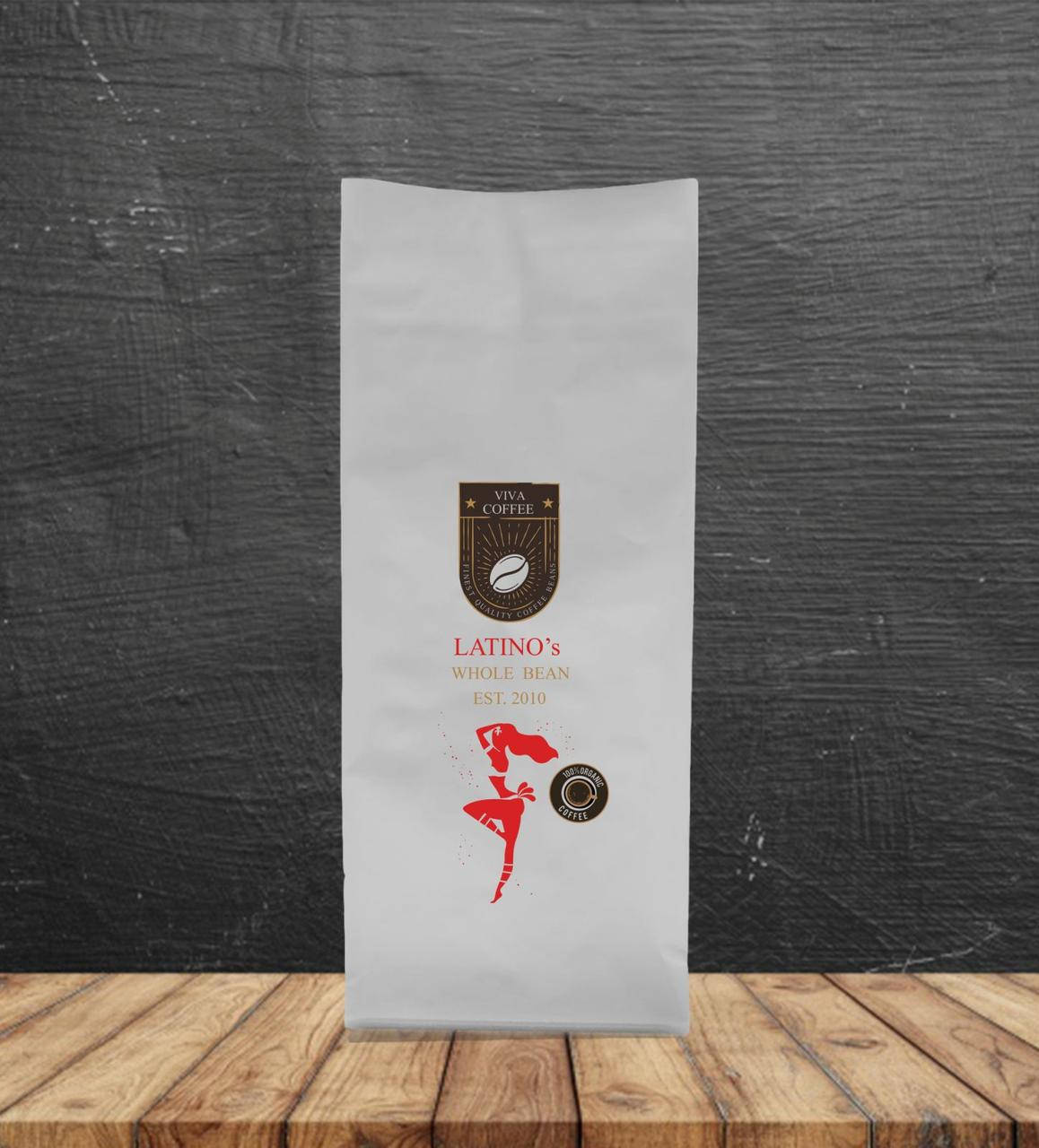 

Кофе в зернах VivaCoffee Latino's 1кг