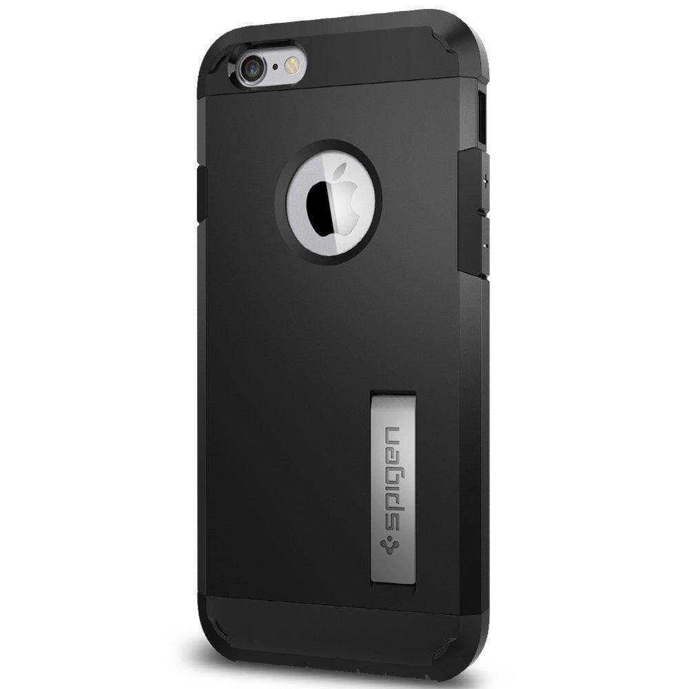 

Чехол-накладка Spigen SGP Case Perfect Armor for iPhone 6/6S, Black (SGP11615), Черный