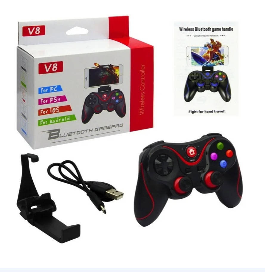 

Джойстик V8, Беспроводной Bluetooth джойстик Gen Game V8, Беспровойдной джойстик, Геймпад для телефона