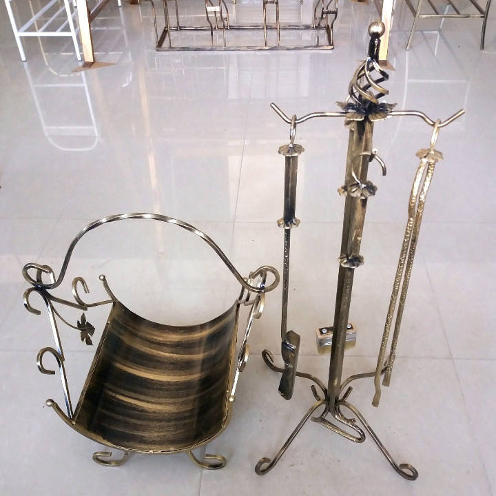 

Каминный набор комплект №1, Золотистый