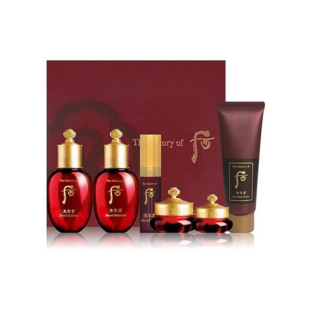 

Набор антивозрастных миниатюр с фитоэстрогенами The History Of Whoo Jinyulhyang Special Gift Set ЛЮКС